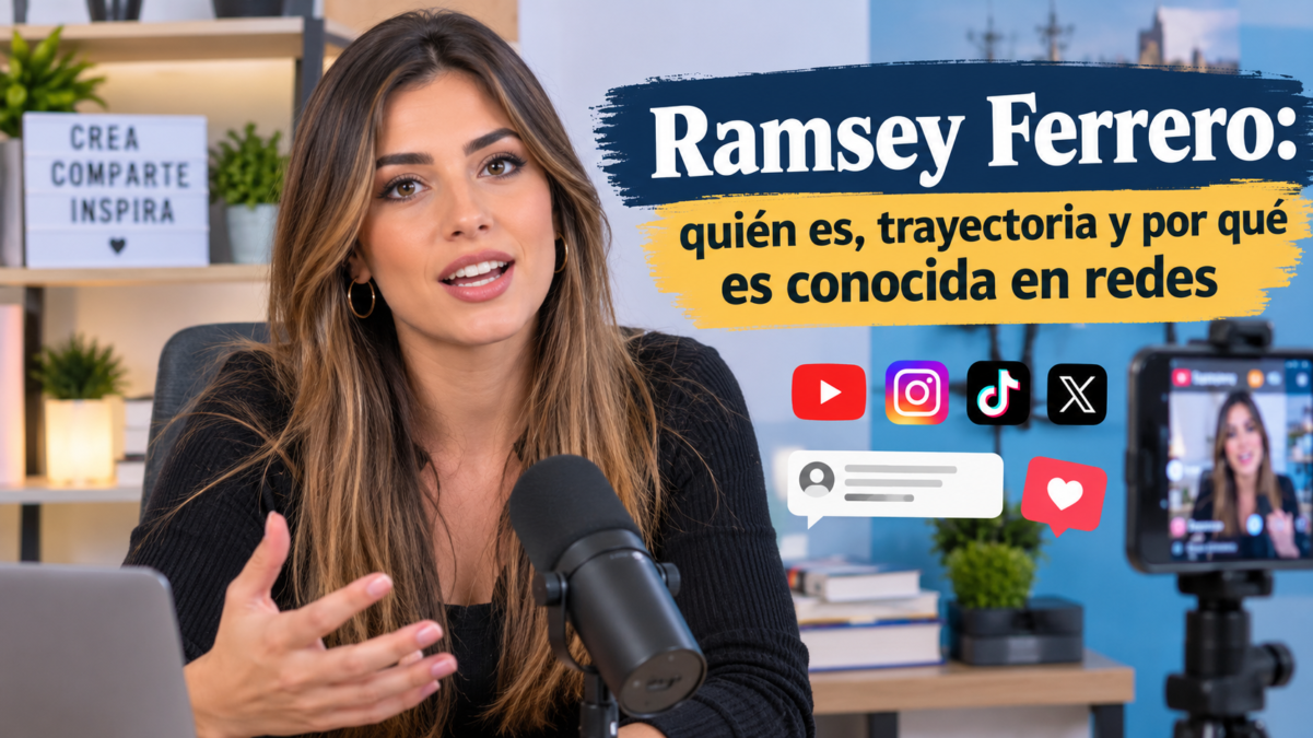 Ramsey Ferrero: quién es, trayectoria y por qué es conocida en redes 1 Ramsey Ferrero