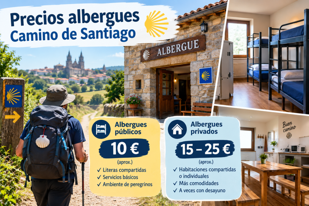 Precios albergues Camino de Santiago