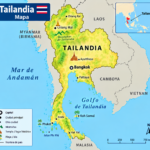 Tailandia mapa