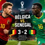Bélgica vs. Senegal