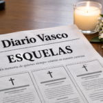 Esquelas Diario Vasco