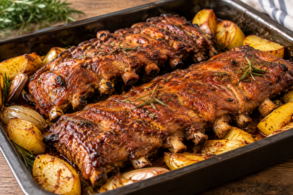 Costillas al horno