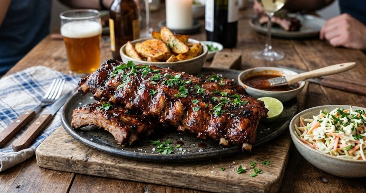 Costillas al horno