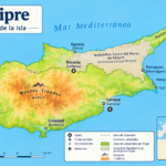 Chipre mapa
